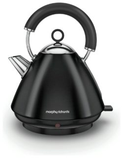 Morphy Richards - 102030 Accents Pyramid - Black - Kettle